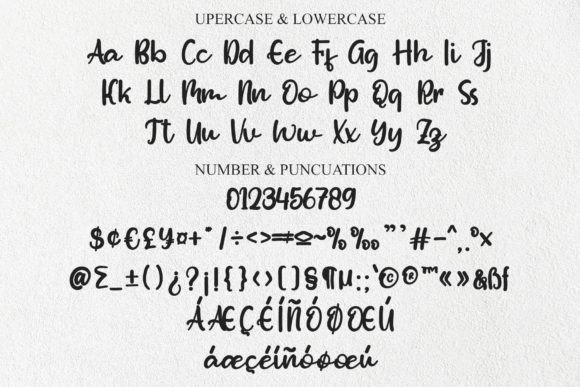 Camper Font Poster 6