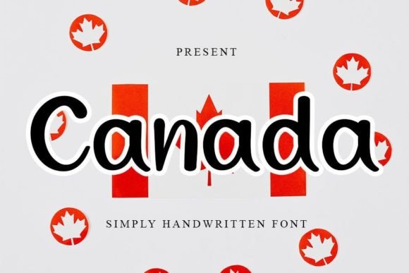 Canada Font Poster 1