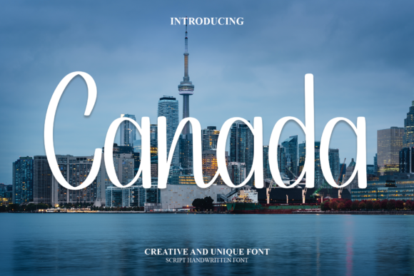 Canada Font Poster 1