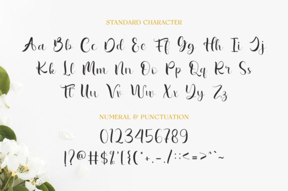 Candelight Font Poster 10