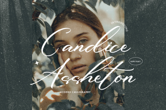 Candice Assheton Font Poster 1