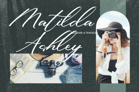 Candice Assheton Font Poster 6