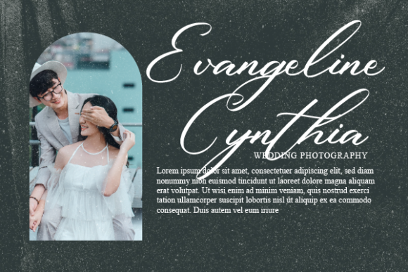 Candice Assheton Font Poster 7