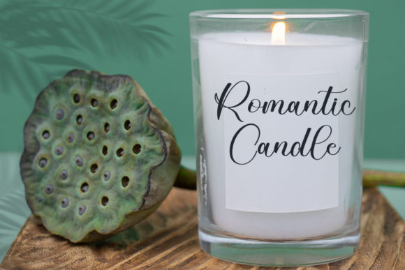 Candle Font Poster 8