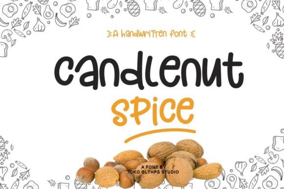 Candlenut Spice Font Poster 1