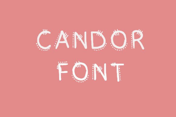 Candor Font Poster 1