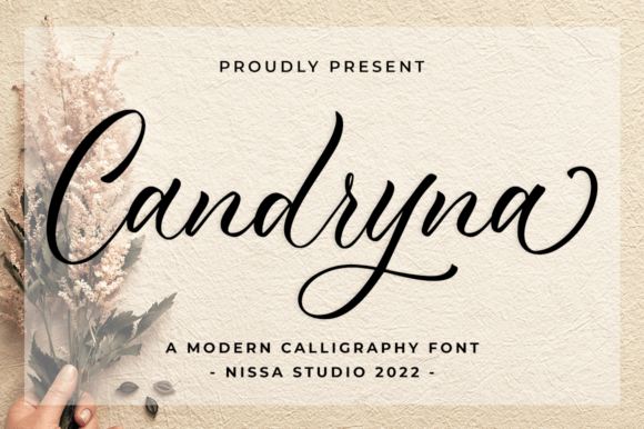 Candryna Font Poster 1
