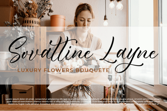 Candryna Font Poster 4
