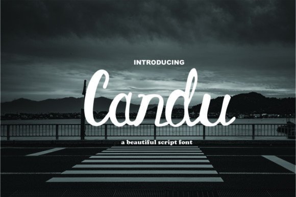 Candu Font Poster 1