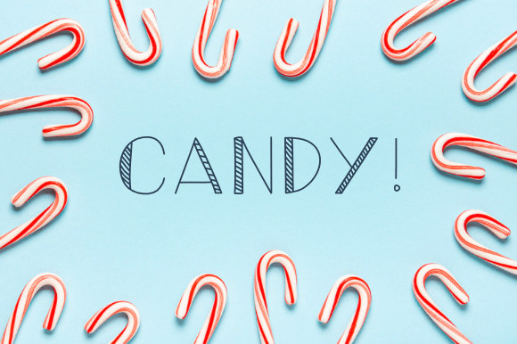 Candy Font Poster 1