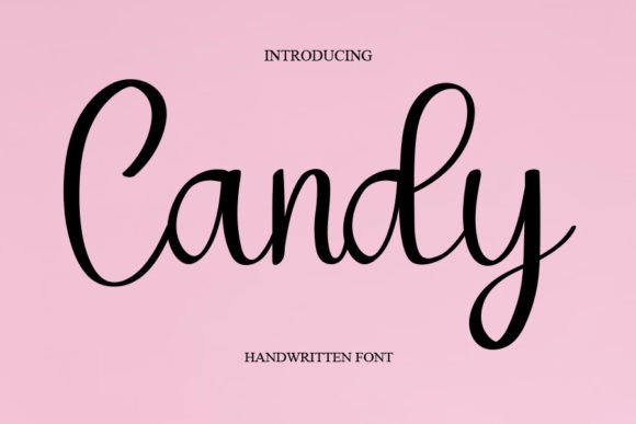 Candy Font Poster 1