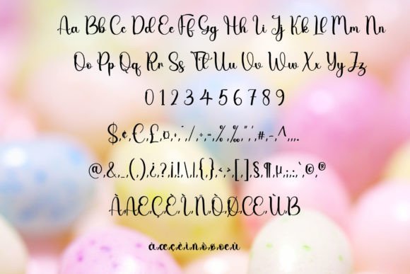 Candy Font Poster 6