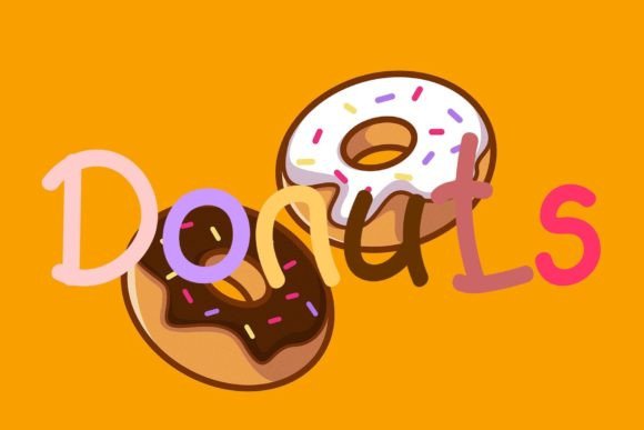 Candy Bubble Font Poster 3