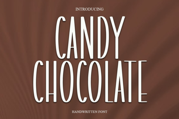 Candy Chocolate Font Poster 1