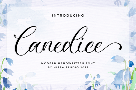 Canedice Font Poster 1