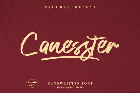 Canesster Font Poster 1