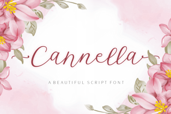Cannella Font Poster 1