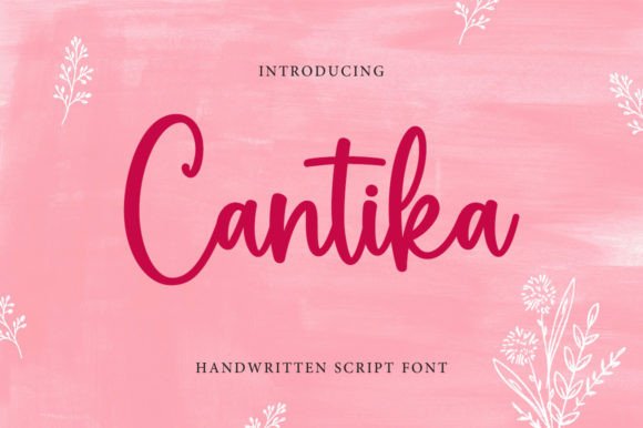 Cantika Font Poster 1