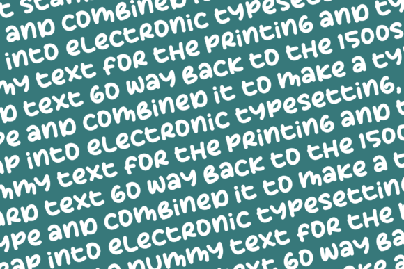 Captain Jacky Font Poster 8
