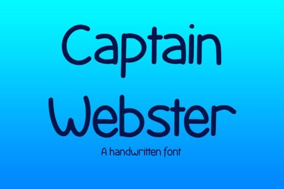 Captain Webster Font