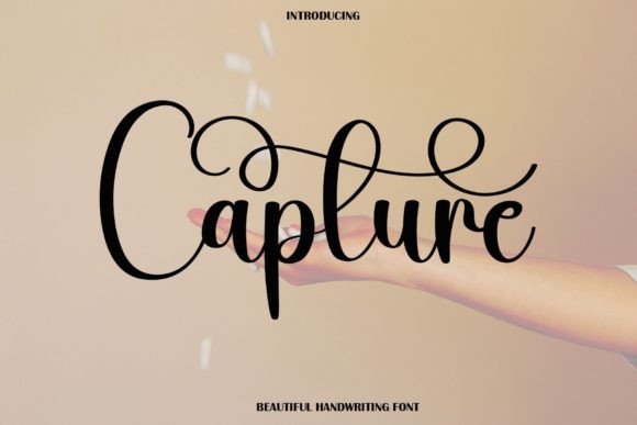 Capture Font Poster 1