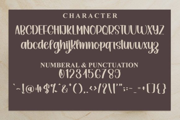 Caramel Font Poster 5