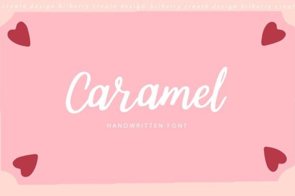 Caramel Font Poster 1