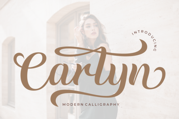 Carlyn Font Carlyn Font Poster 1