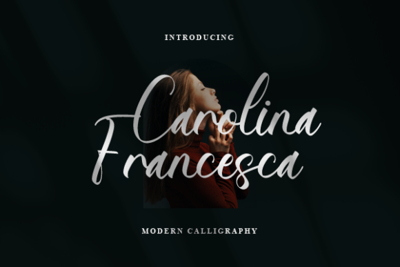 Carolina Francesca Font Carolina Francesca Font Poster 1