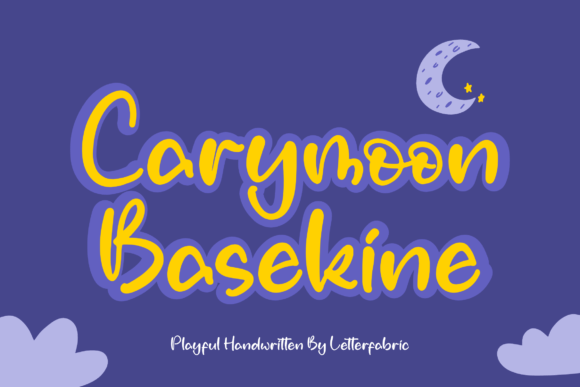 Carymoon Basekine Font Poster 1