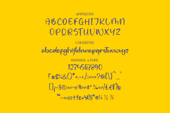 Carymoon Basekine Font Poster 13