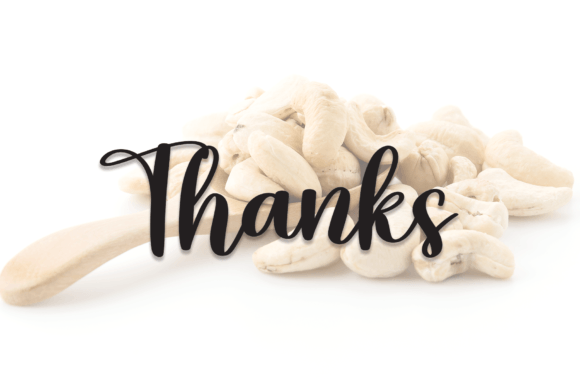 Cashew Font Poster 8
