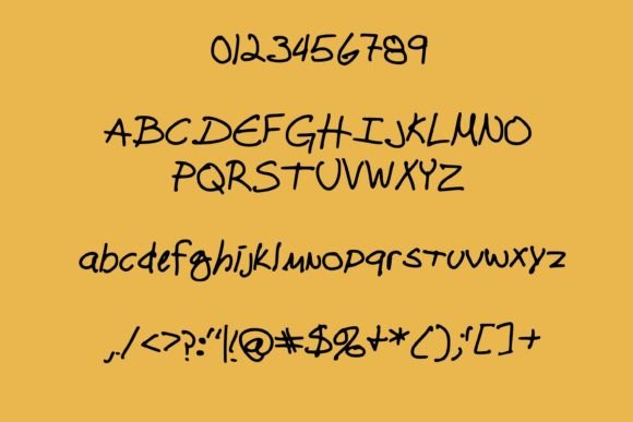 Cassette Tape Font Poster 2