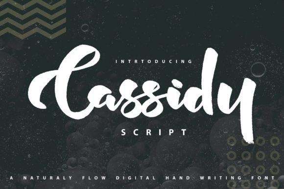 Cassidy Font Poster 1