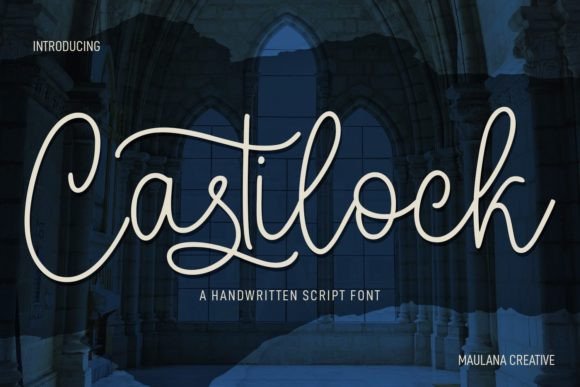 Castilock Font Poster 1