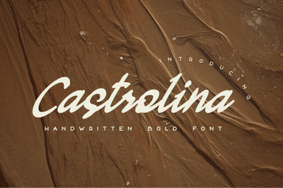 Castrolina Font Poster 4