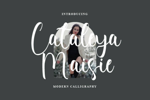 Cataleya Maisie Font Poster 1