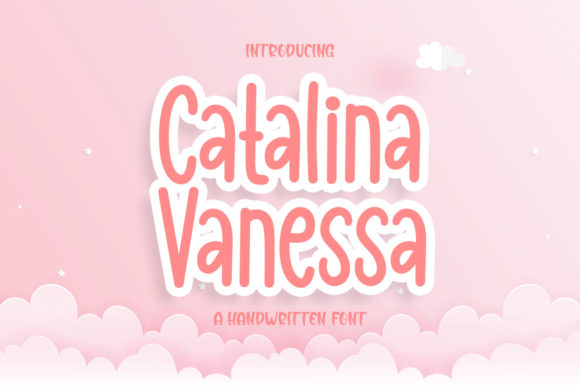 Catalina Vanessa Font Poster 1