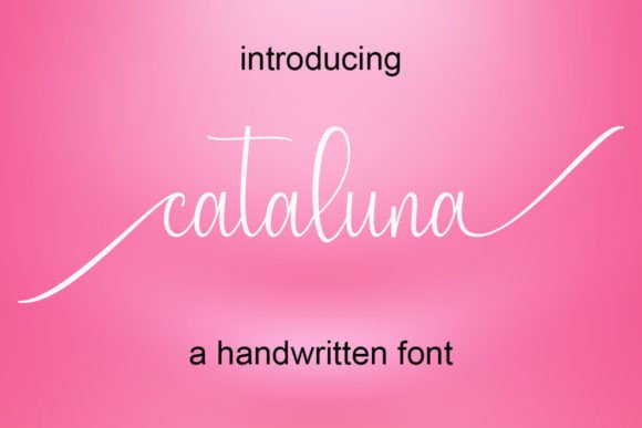 Cataluna Font Poster 1