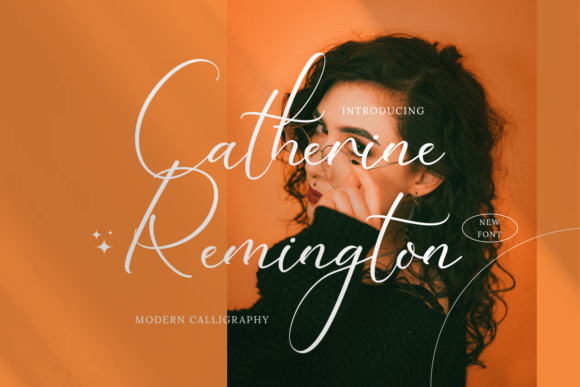 Catherine Remington Font Catherine Remington Font Poster 1