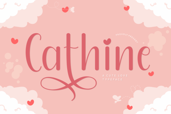Cathine Font Poster 1
