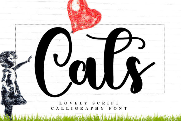Cats Font Poster 1