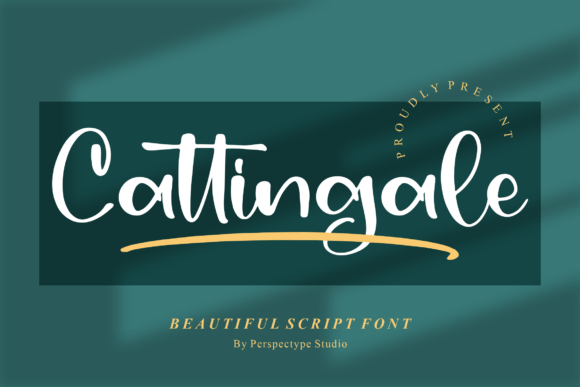 Cattingale Font Poster 1