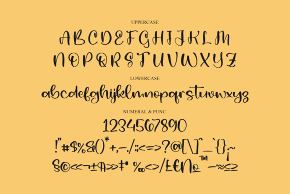 Cattingale Font Poster 13
