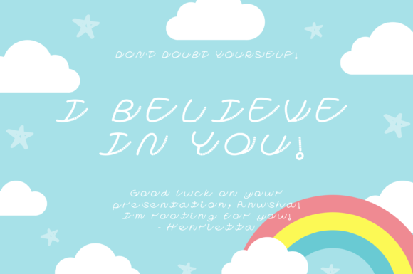 Caty Tail Style Font Poster 5