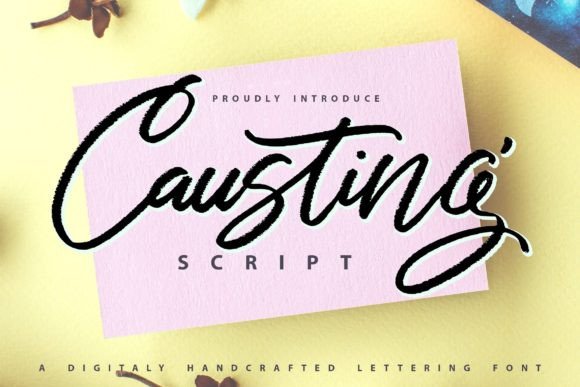 Causting Font Poster 1