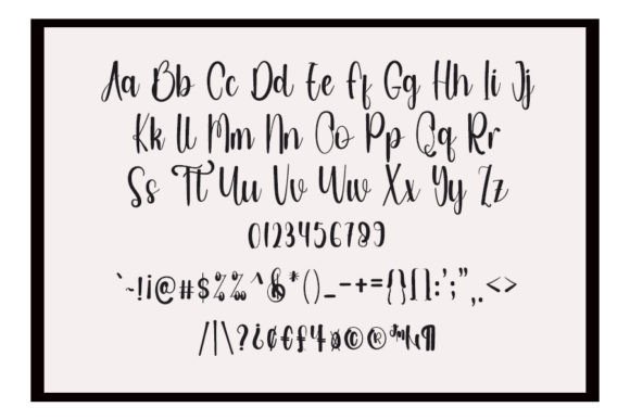 Cavity Font Poster 5