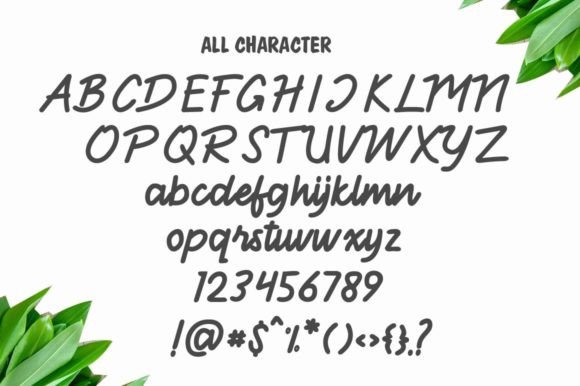 Cemara Font Poster 3