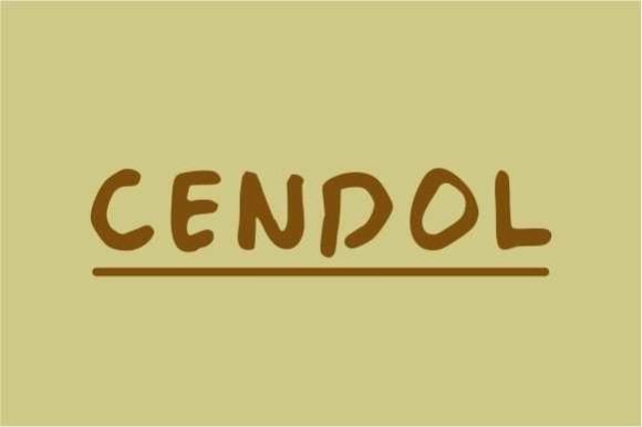 Cendol Font Poster 1