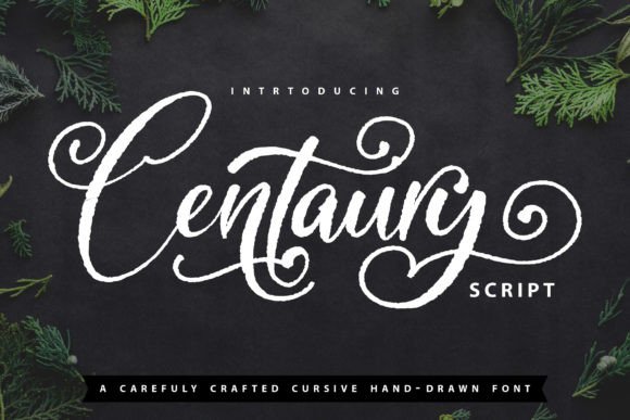 Centaury Font Poster 1